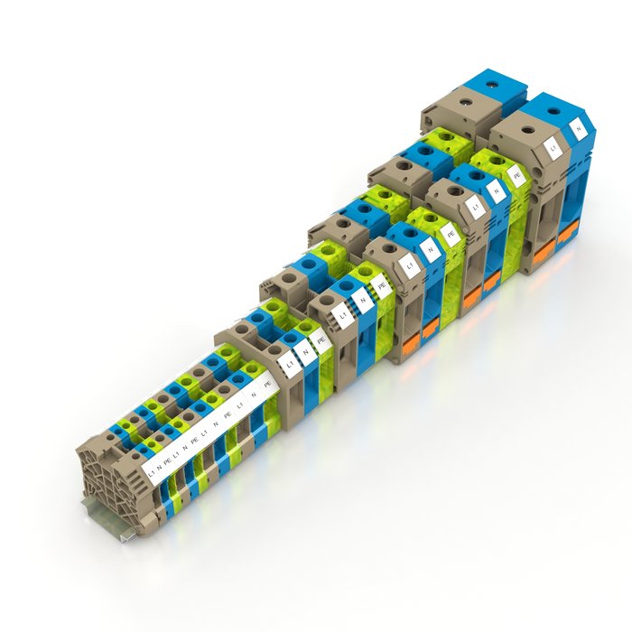 SRK terminals now also available for large cross sections from 16 to 120 mm2